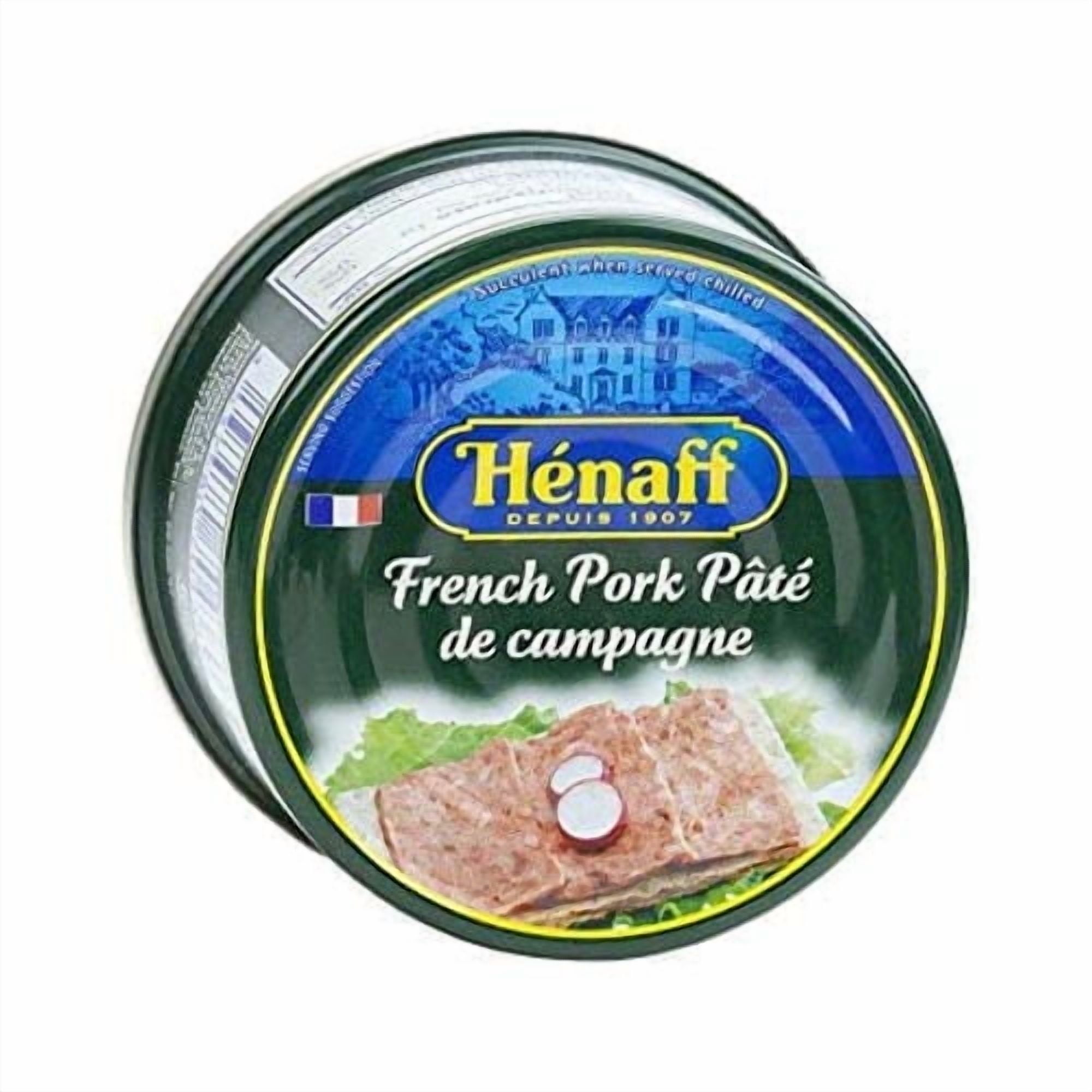 Henaff French Pork Pate de campagne, Country Pate - 130 grams