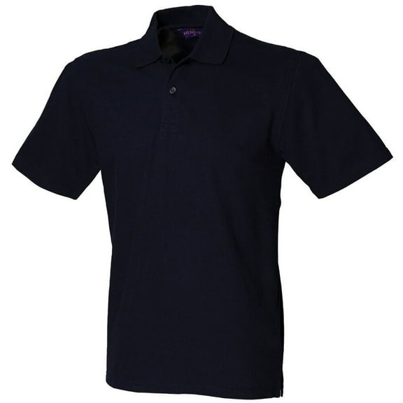 Henbury Adult Cotton Pique Stretch Polo Shirt