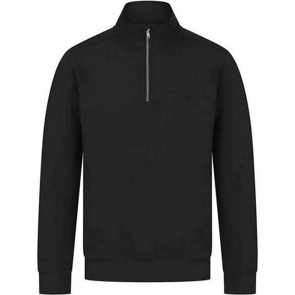 Henbury  Adult Sustainable Quarter Zip Sweatshirt