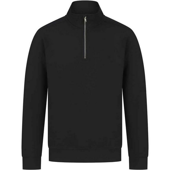 Henbury Adult Sustainable Quarter Zip Sweatshirt