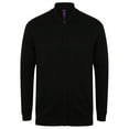 thumbnail image 1 of Henbury Mens/Womens Knitted Bomber Jacket, 1 of 4