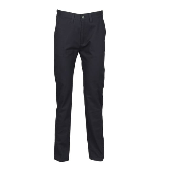 Henbury Mens 65/35 Flat Fronted Chino Work Pants