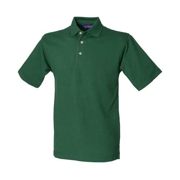 Henbury Mens Classic Cotton Pique Heavy Polo Shirt