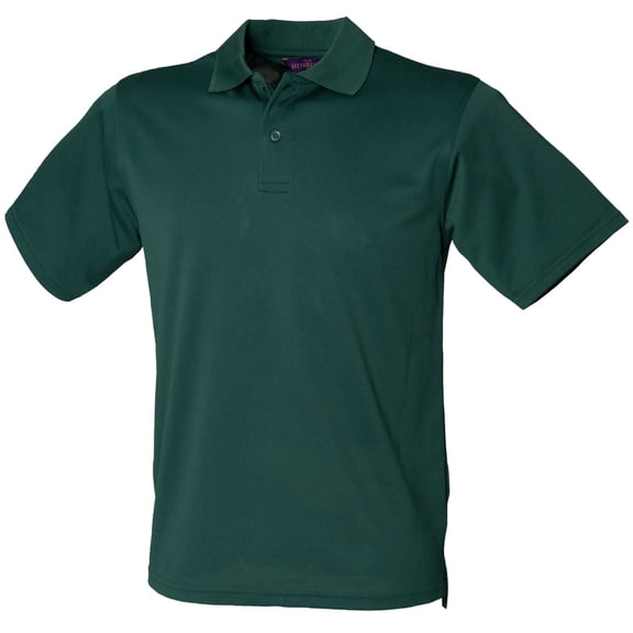 Henbury Mens Coolplus® Pique Polo Shirt