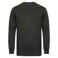 thumbnail image 1 of Henbury Mens Cotton Acrylic V Neck Sweatshirt, 1 of 4