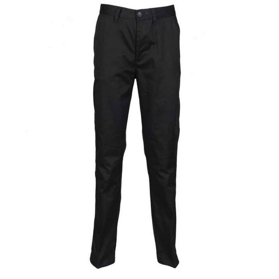 Henbury Mens Flat Fronted Pants