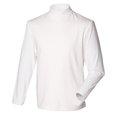 thumbnail image 1 of Henbury Mens Long Sleeve Cotton Rich Roll Neck Top / Sweatshirt, 1 of 3