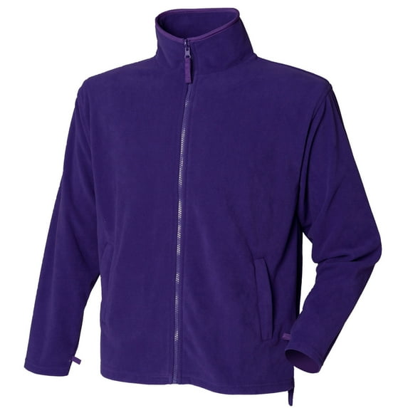 Henbury Mens Microfleece Anti-Pill Jacket