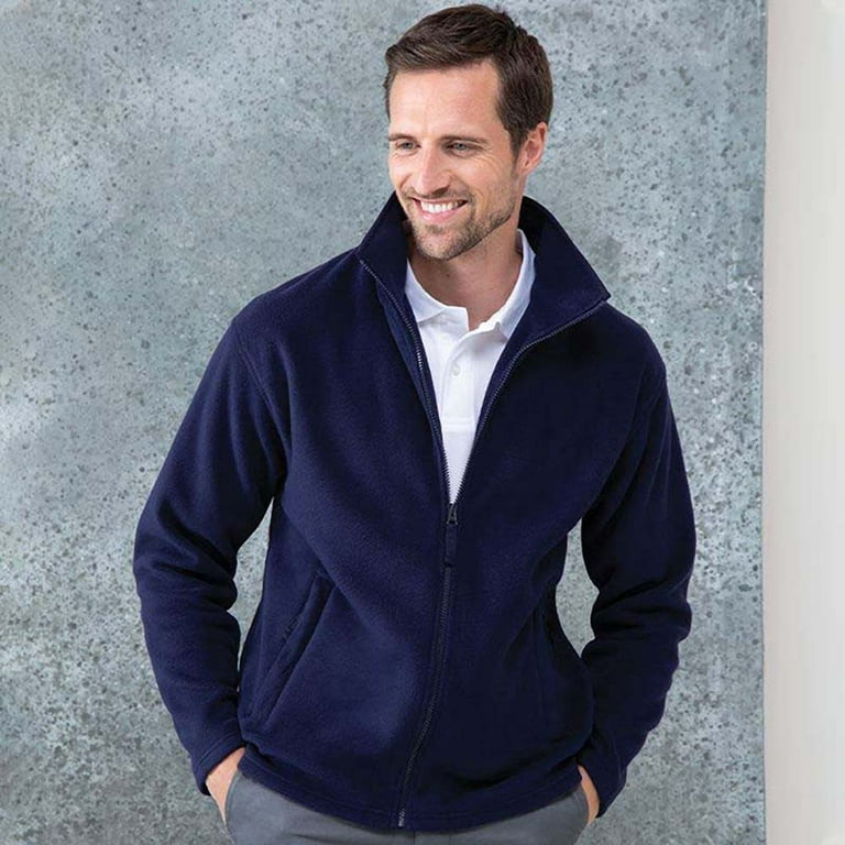 Henbury Mens Microfleece Anti-Pill Jacket