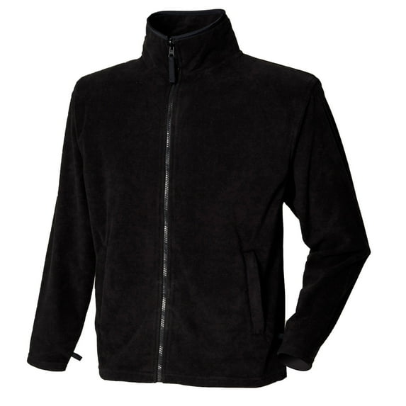 Henbury Mens Microfleece Anti-Pill Jacket