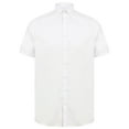 thumbnail image 1 of Henbury Mens Modern Short Sleeve Slim Fit Oxford Shirt, 1 of 4