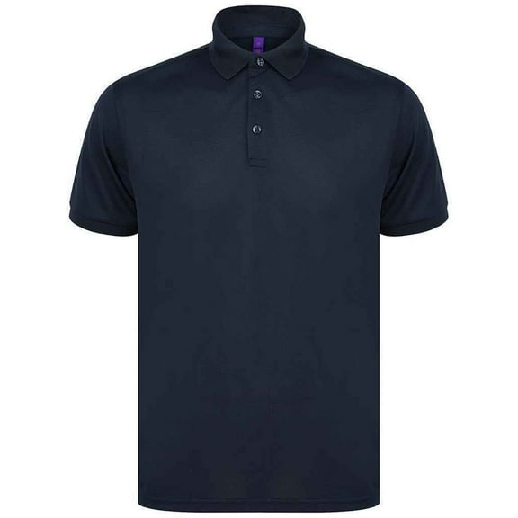 Henbury Mens Piqu Polo Shirt