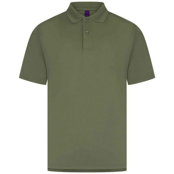 Henbury Mens Pique Polo Shirt