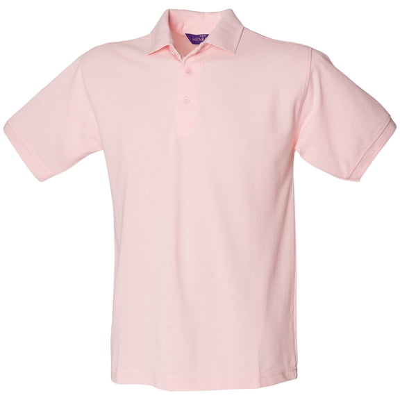 Henbury Mens Short Sleeved 65/35 Pique Polo Shirt