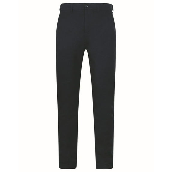 Henbury Mens Stretch Flex Waistband Chinos