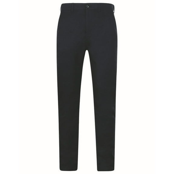 Henbury Mens Stretch Flex Waistband Chinos
