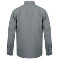 thumbnail image 1 of Henbury Mens Wicking Long Sleeve Work Shirt, 1 of 3