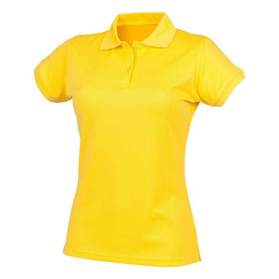 Henbury Womens Coolplus® Fitted Polo Shirt
