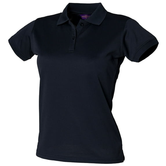 Henbury Womens Coolplus® Fitted Polo Shirt