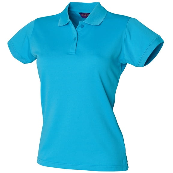 Henbury Womens Coolplus® Fitted Polo Shirt