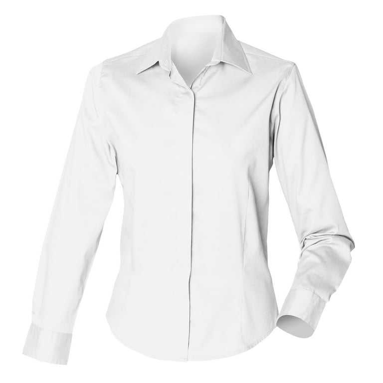 white oxford shirt walmart womens