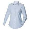 thumbnail image 1 of Henbury Womens Long Sleeved Classic Oxford Work Shirt, 1 of 2