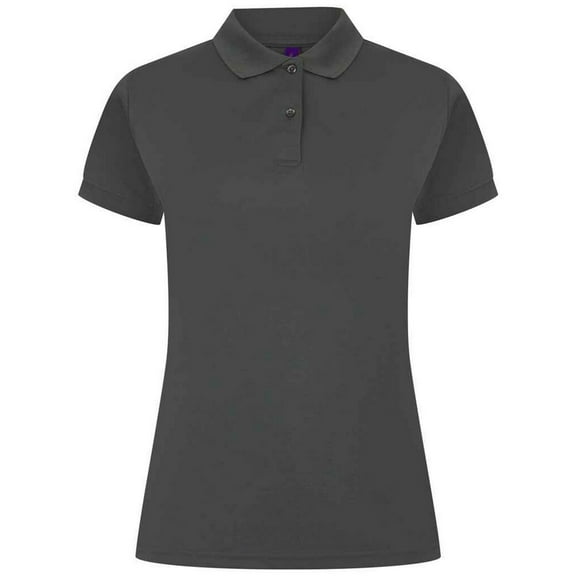 Henbury Womens Pique Polo Shirt