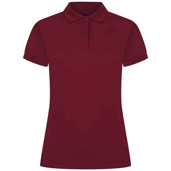 Henbury Womens Pique Polo Shirt