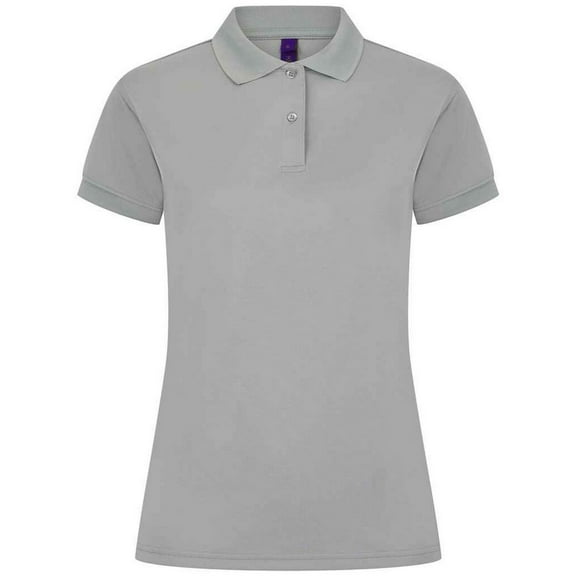 Henbury Womens Pique Polo Shirt