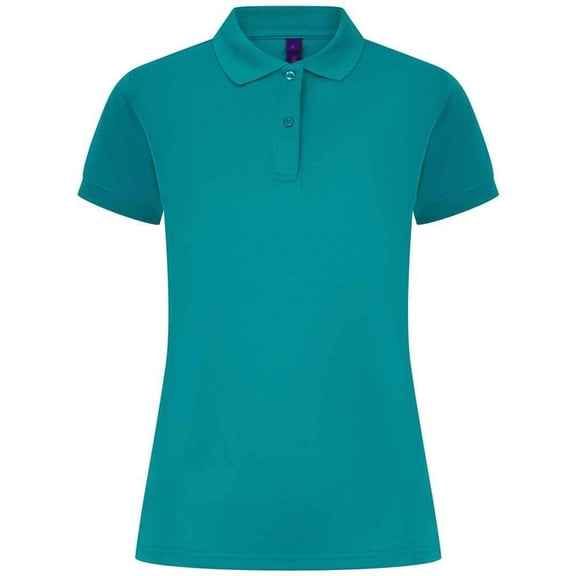 Henbury Womens Pique Polo Shirt