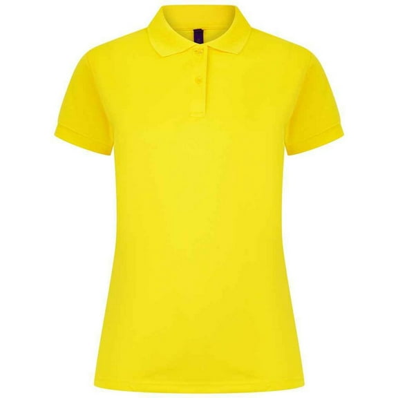 Henbury Womens Pique Polo Shirt