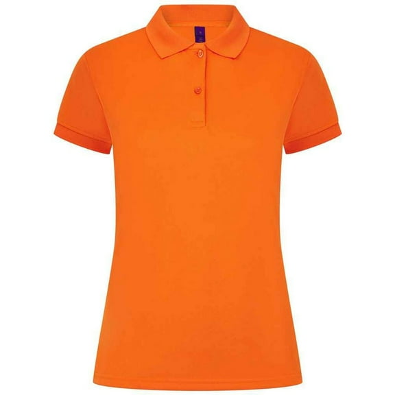 Henbury Womens Pique Polo Shirt