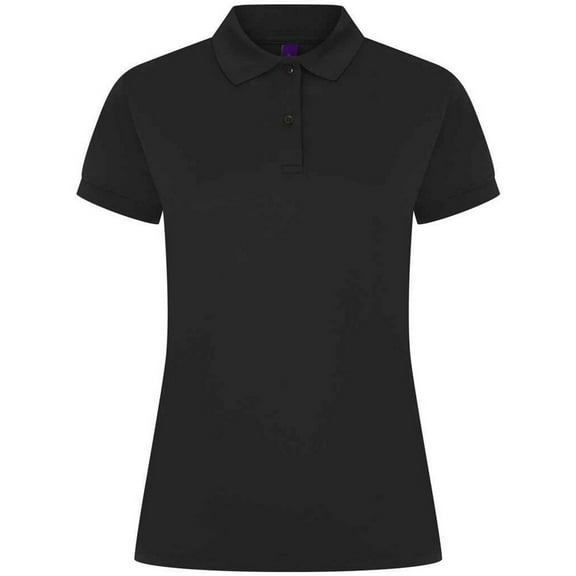 Henbury Womens Pique Polo Shirt