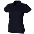 thumbnail image 1 of Henbury Womens Stretch Pique Polo Shirt, 1 of 4