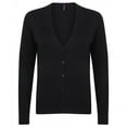 thumbnail image 1 of Henbury Womens V-Neck Button Up Cardigan, 1 of 5