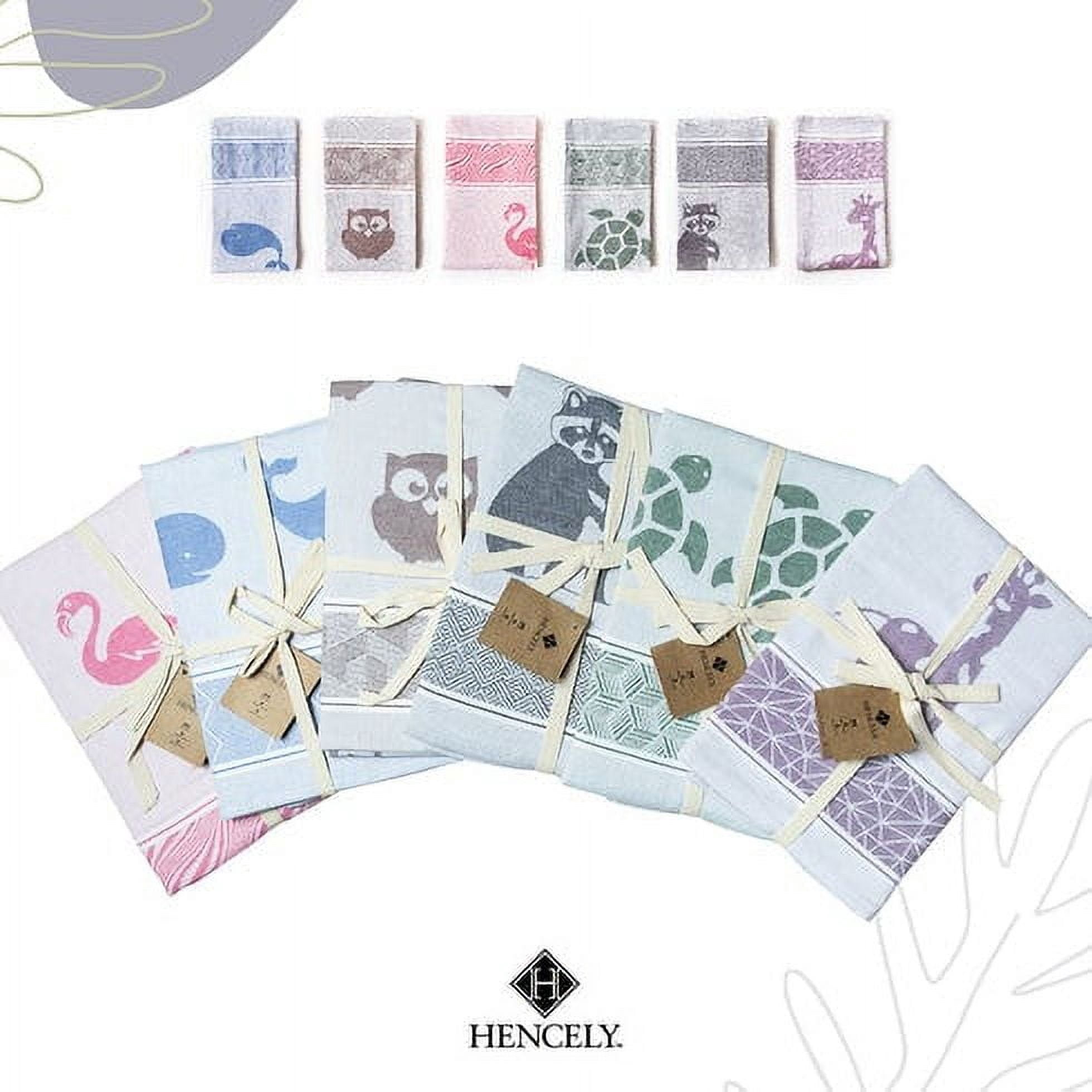 Hencely Animals Tea Towels