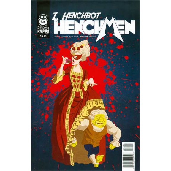 Henchmen: I, Henchbot #4 VF ; Robot Paper Comic Book