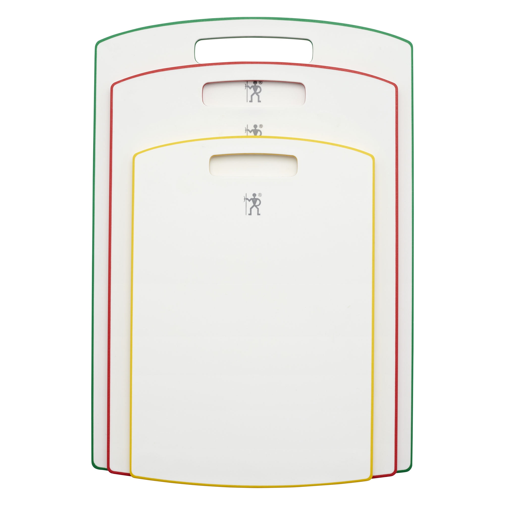 Henckels 3-pc Plastic Cutting Board Set - Multi Color