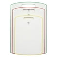 thumbnail image 1 of Henckels 3-pc Plastic Cutting Board Set - Multi Color, 1 of 5