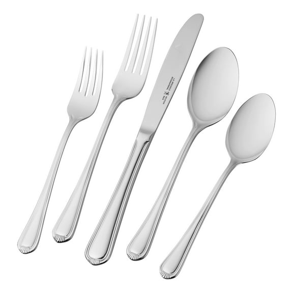 Henckels Alcea Flatware Set, 20-Piece, Silver