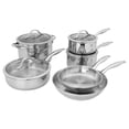 thumbnail image 1 of Henckels Aragon 10-pc Stainless Steel Cookware Set, 1 of 5