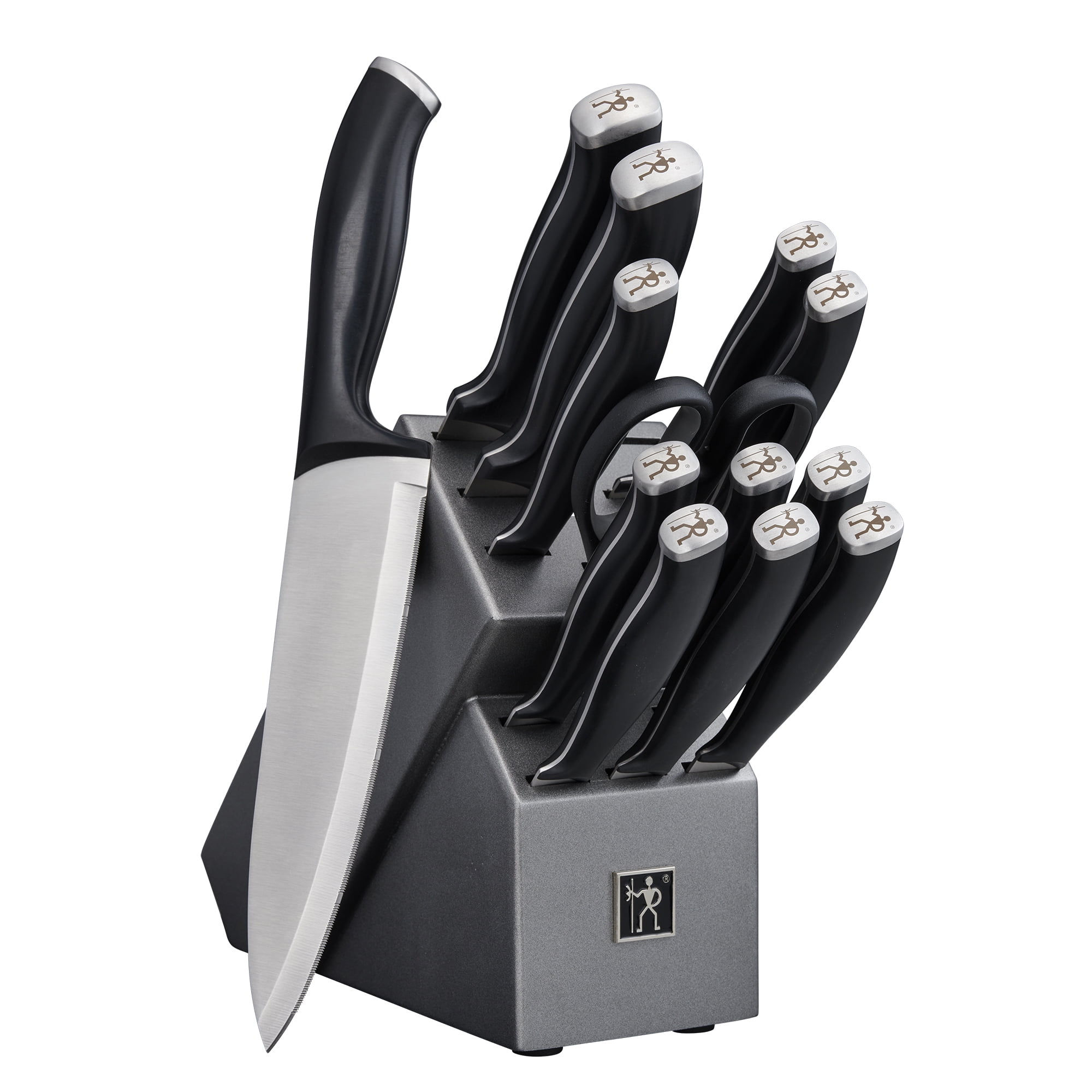 Henckels Assure 14-Piece Stainless Steel Knife Block Set