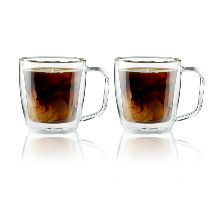 Henckels Cafe Roma 2-pc Espresso glass set, Double wall