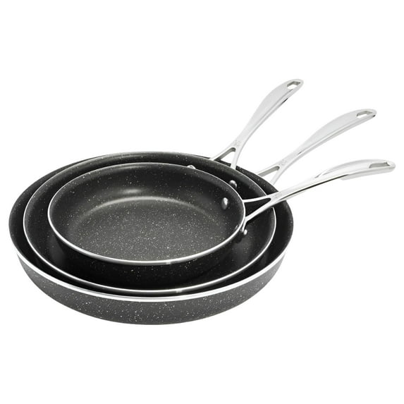 Henckels Capri Note Granitium Ultra-Durable Non-stick Coating 3 Piece Pan Set