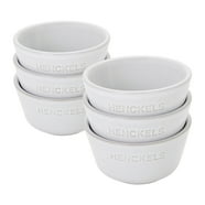 The Pioneer Woman 6 Piece Fancy Flourish Ramekin Set with Carrying ...