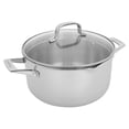 thumbnail image 1 of Henckels Clad H3 6-qt Stainless Steel Dutch Oven with Lid, 1 of 8