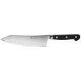 thumbnail image 1 of Henckels Classic Precision 7-inch Hollow Edge Rocking Santoku Knife, 1 of 5