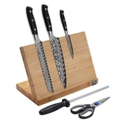 Henckels Compass Damascus 6-pc Magnetic Easel Knife Set