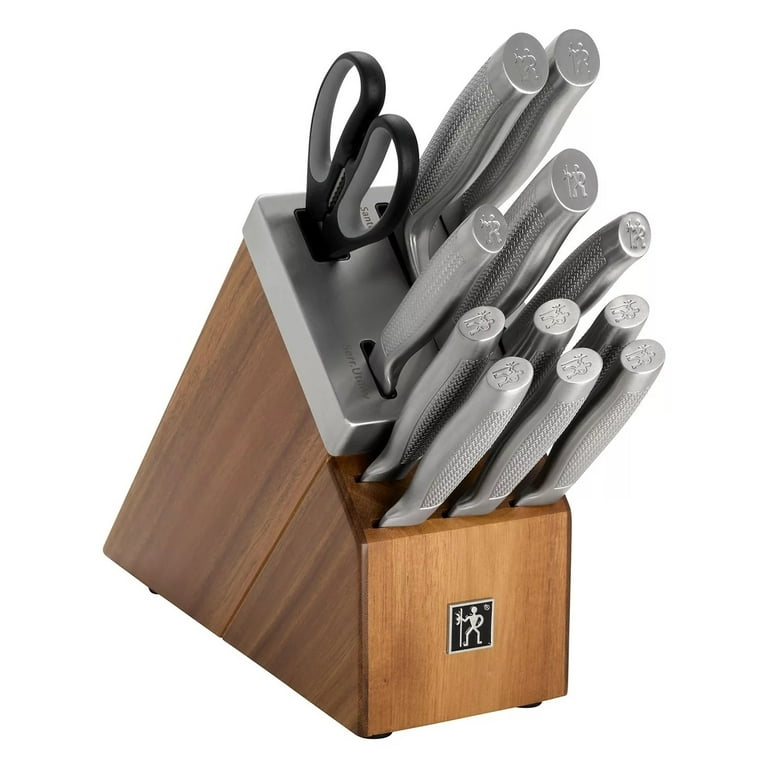 HENCKELS 13-Piece Self-Sharpening Knife Set, Acacia Block, Chef