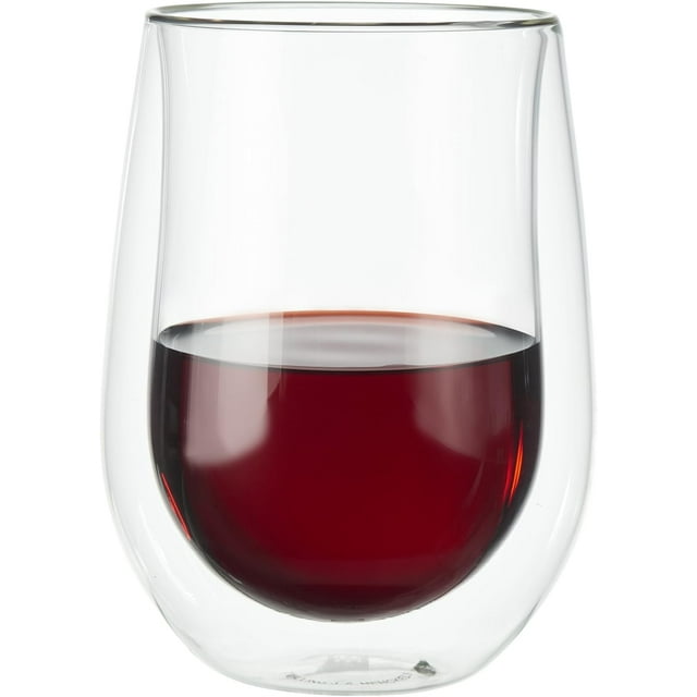 Henckels DoubleWall Red Wine Glass Set, 12 Fl. Oz
